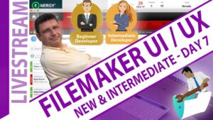 FileMaker UI-UX Design - iPad - Day 7 - Claris FileMaker UI UX Day 7 - FileMaker Livestream